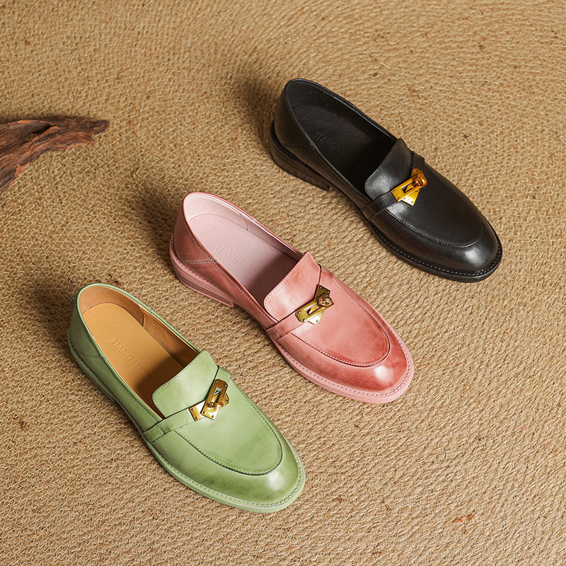 Lena Genuine Leather Loafers