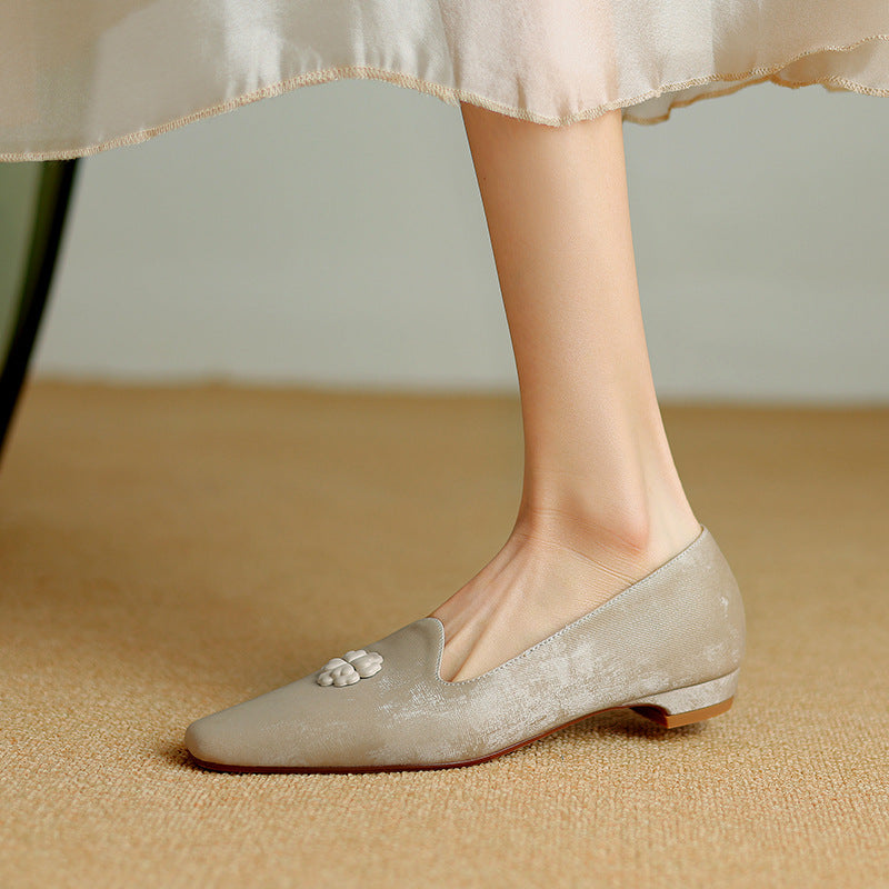 Lucie Genuine Leather Loafers