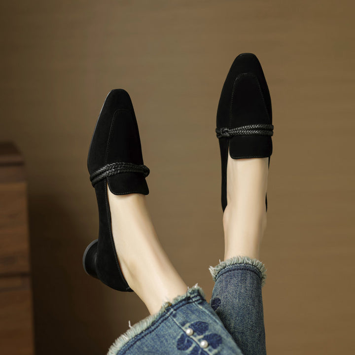 Aven Genuine Suede Loafers
