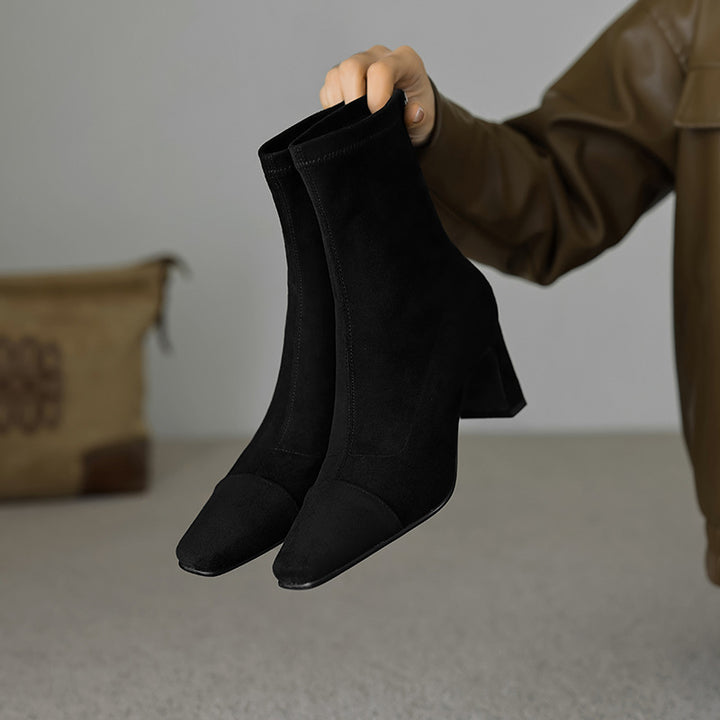 Sarona Genuine Suede Boots