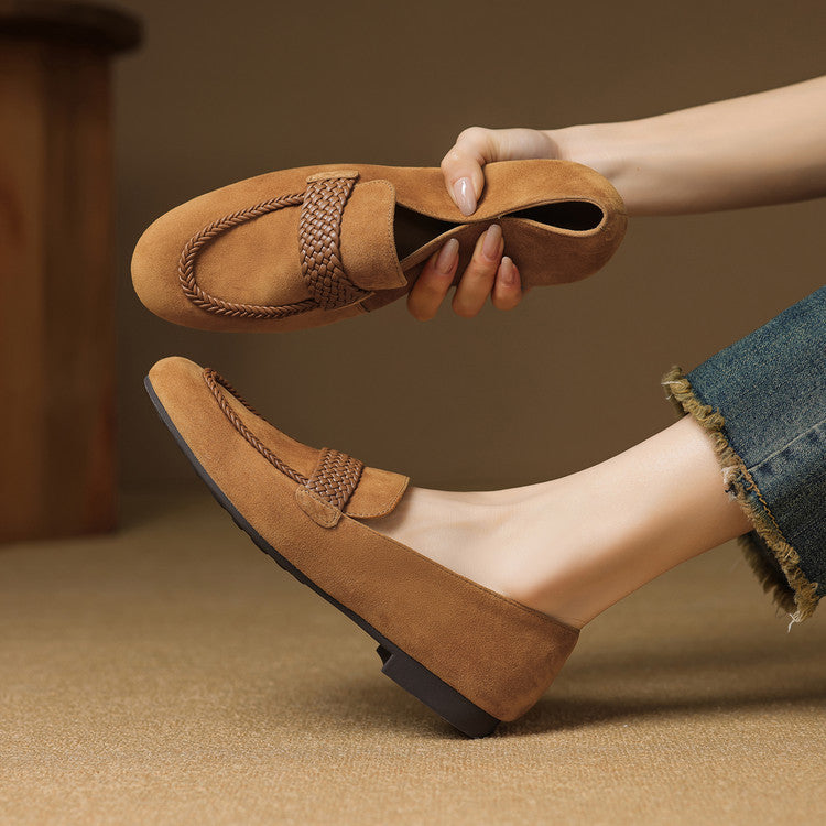 Orla Genuine Suede Loafers