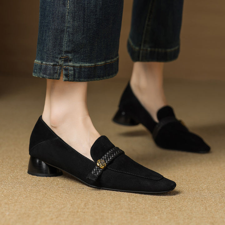 Vimi Genuine Suede Loafers