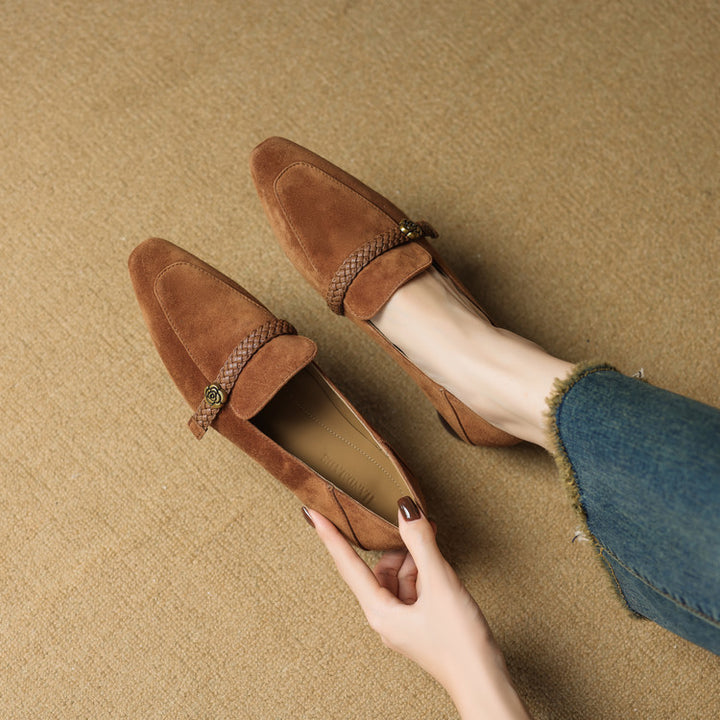 Vimi Genuine Suede Loafers