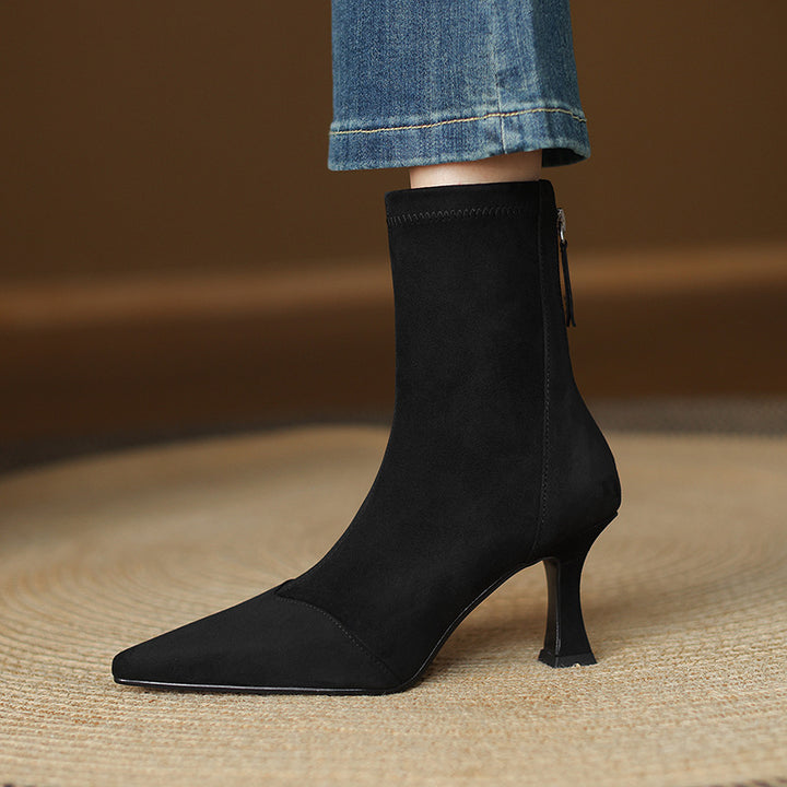 Corvella Genuine Suede Boots