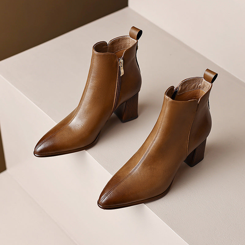 Meriste Genuine Leather Boots