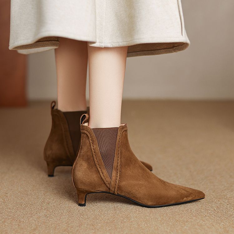 Vayla Genuine Suede Boots