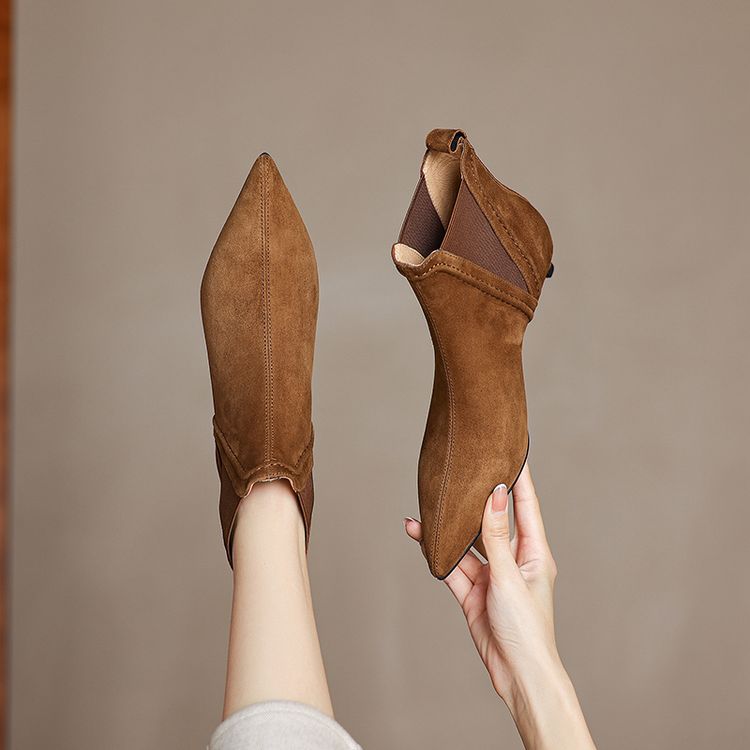 Vayla Genuine Suede Boots