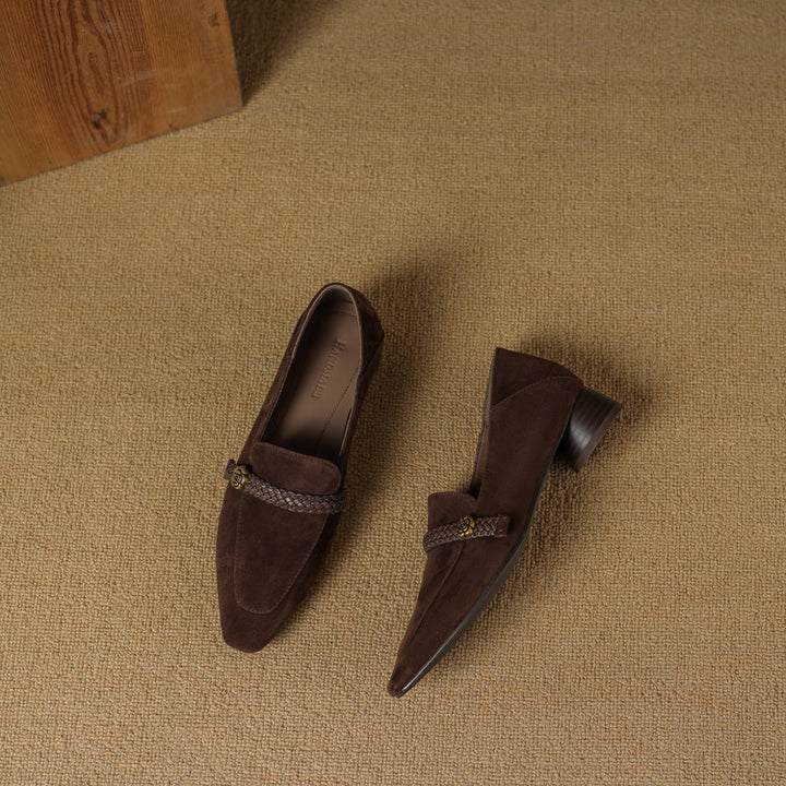 Vimi Genuine Suede Loafers