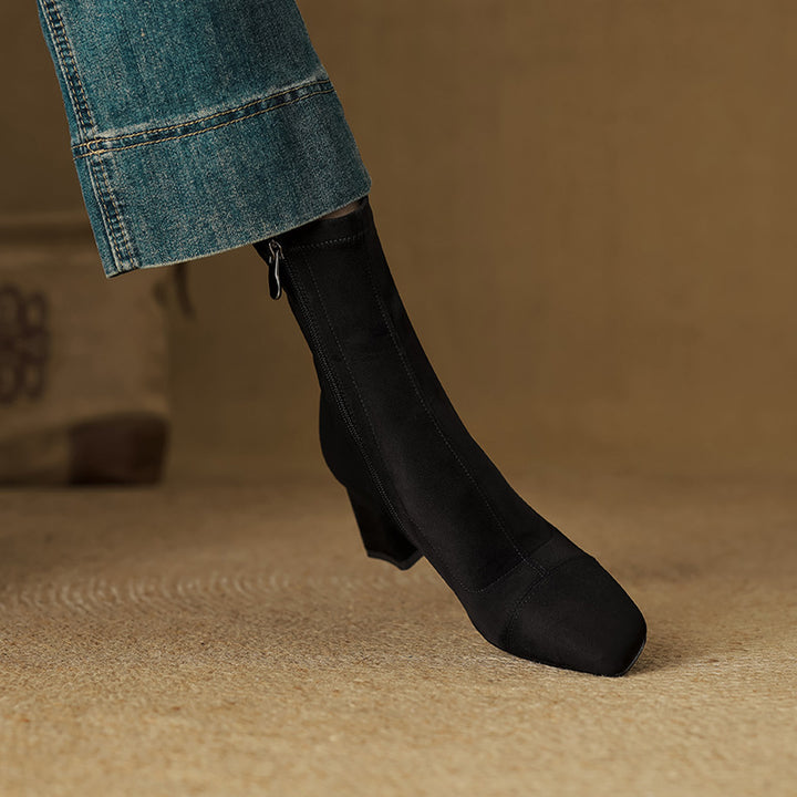 Sari Genuine Suede Boots