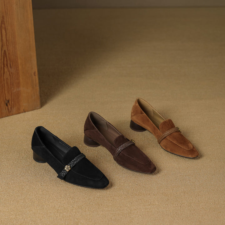 Vimi Genuine Suede Loafers