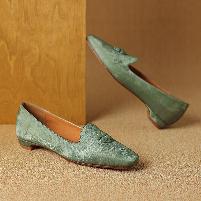 Lucie Genuine Leather Loafers