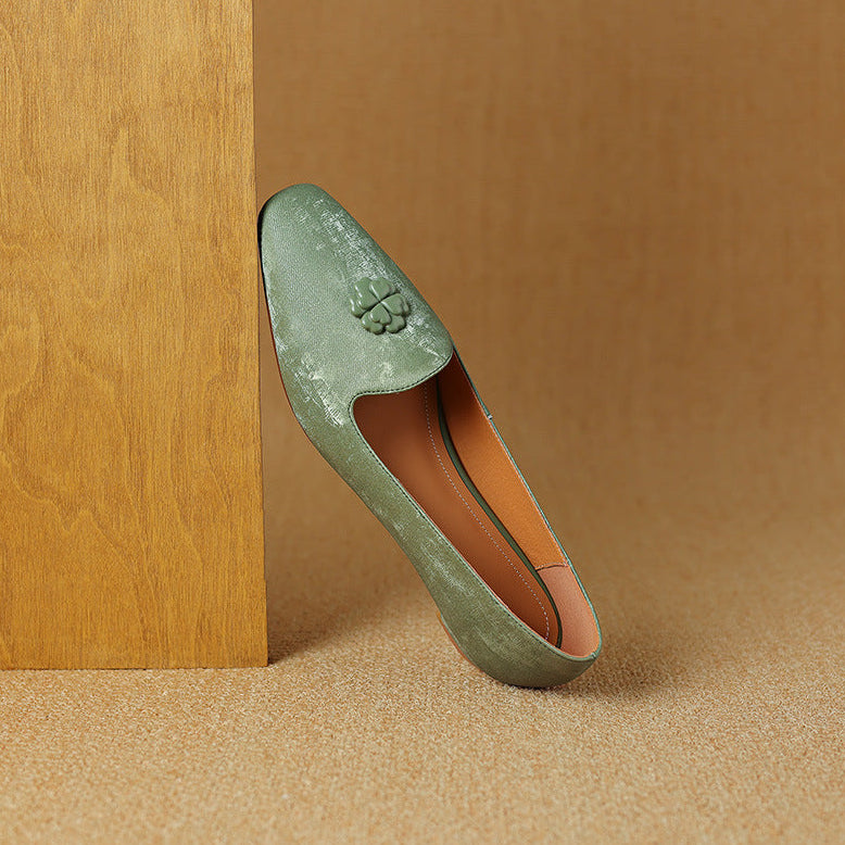Lucie Genuine Leather Loafers