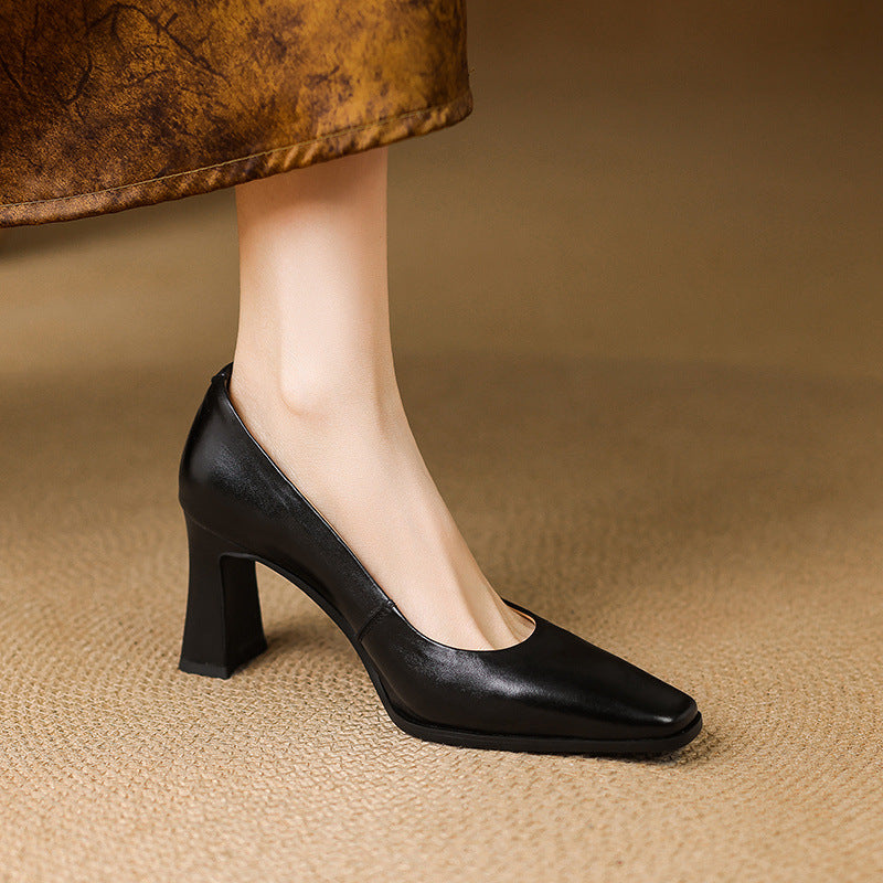 Marla Genuine Leather Heels