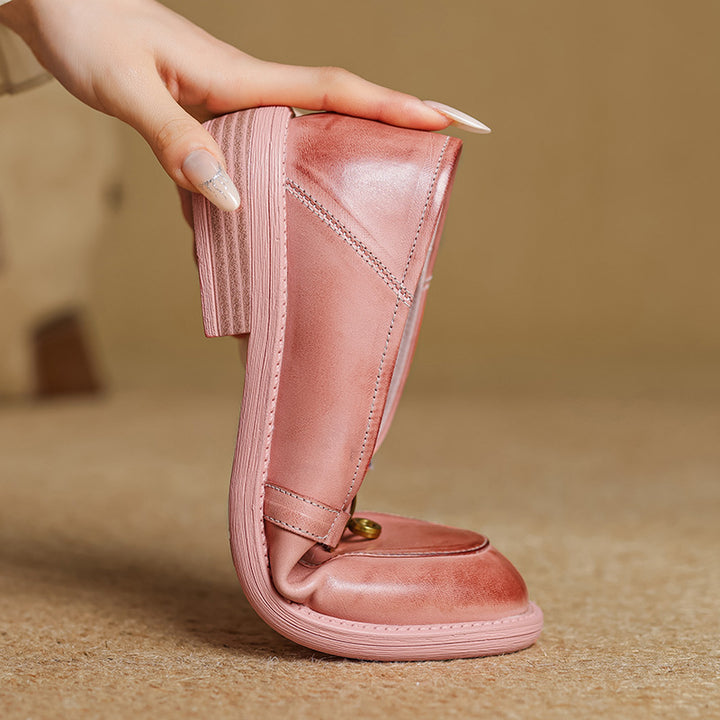 Lena Genuine Leather Loafers