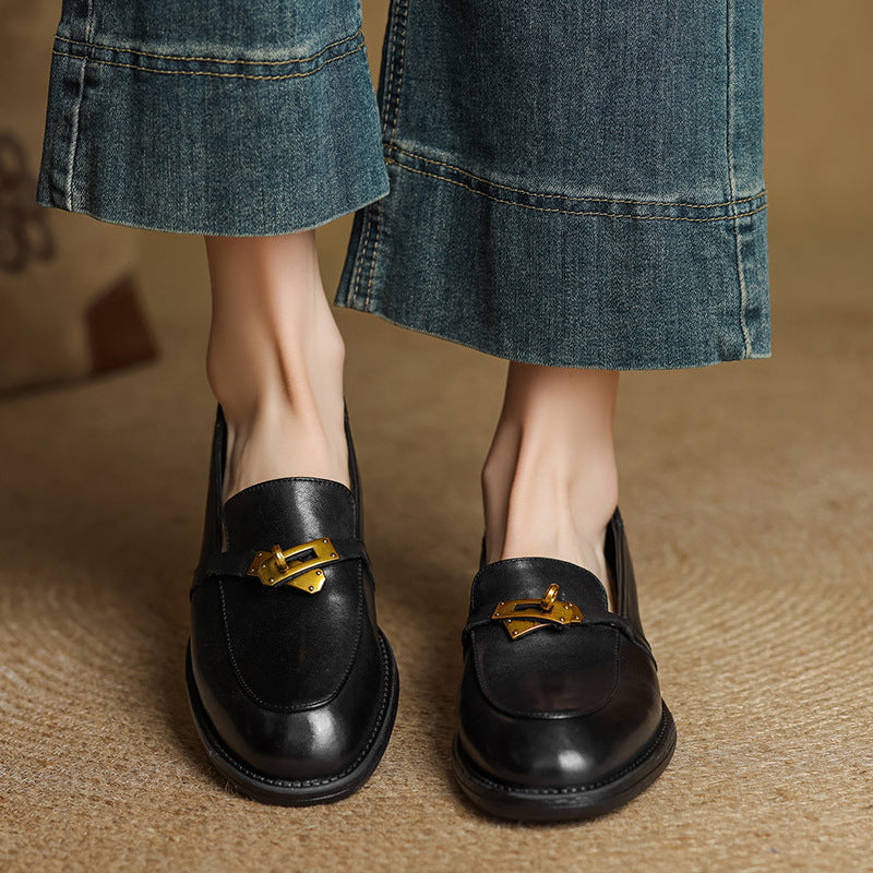 Lena Genuine Leather Loafers