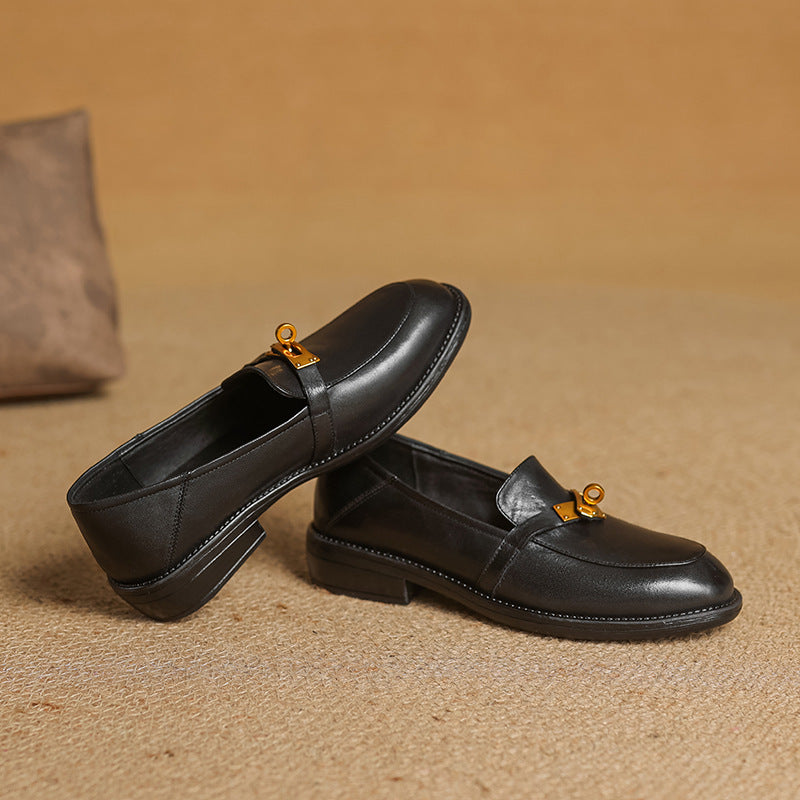 Lena Genuine Leather Loafers