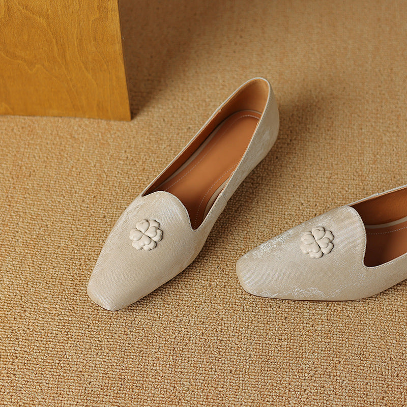 Lucie Genuine Leather Loafers