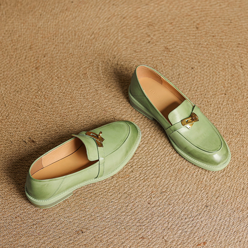 Lena Genuine Leather Loafers