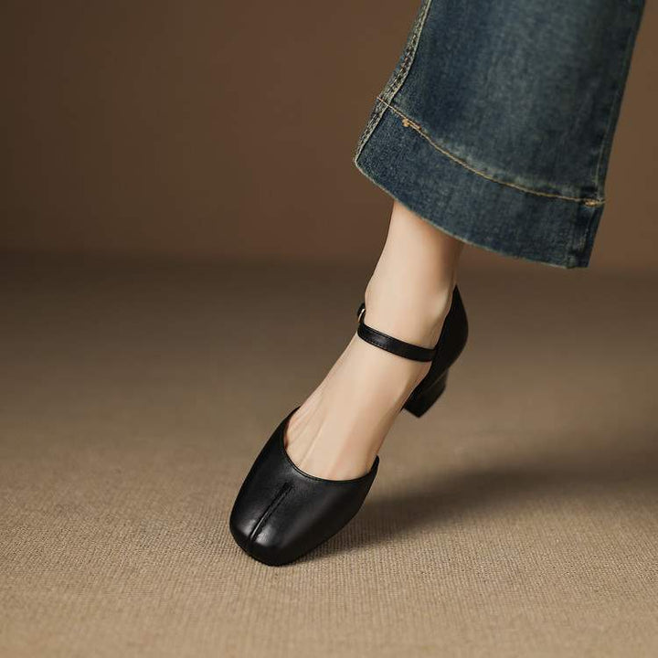 Virelle Genuine Leather Heels