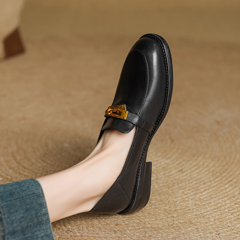 Lena Genuine Leather Loafers