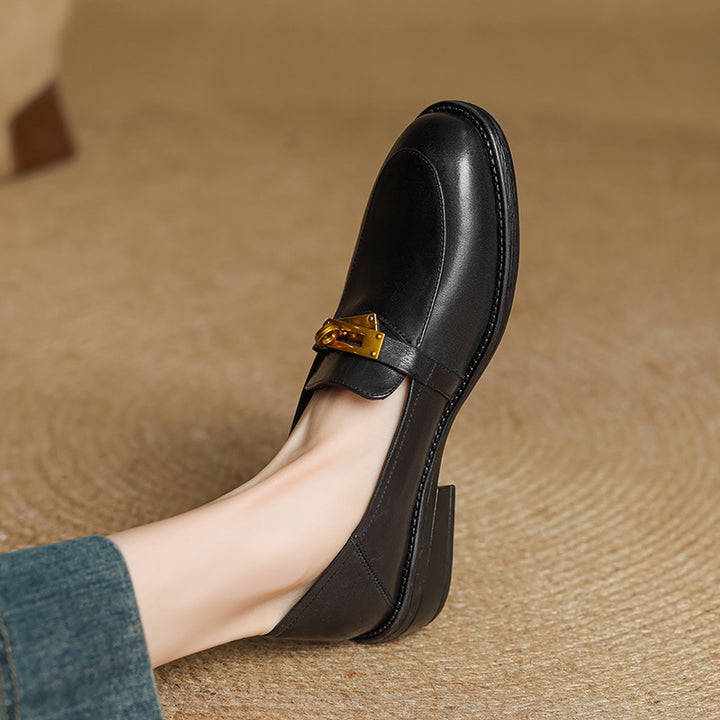 Lena Genuine Leather Loafers