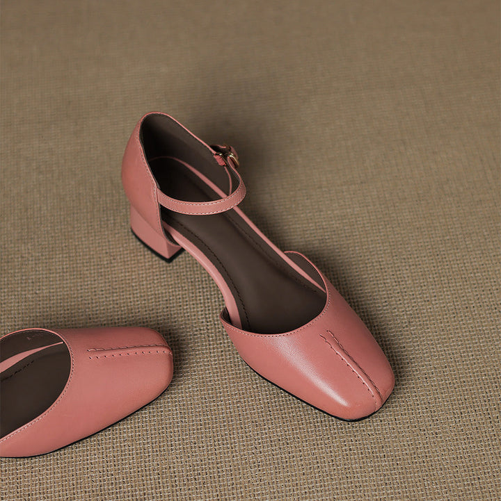 Virelle Genuine Leather Heels