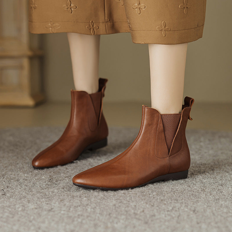 Sara Genuine Leather Boots