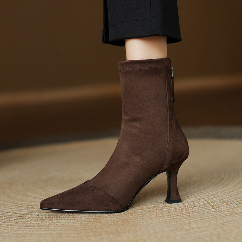 Corvella Genuine Suede Boots