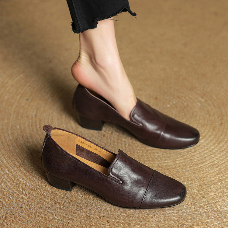 Leena Genuine Leather Loafers