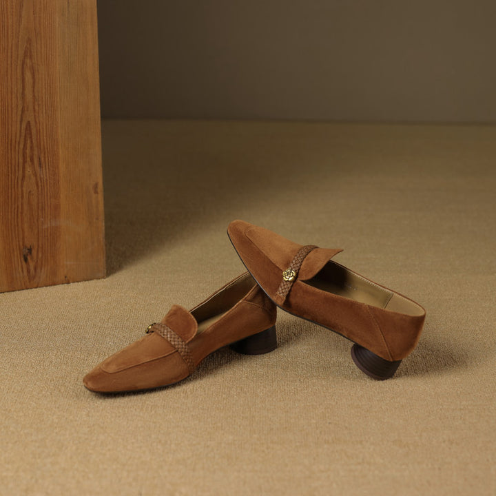 Vimi Genuine Suede Loafers
