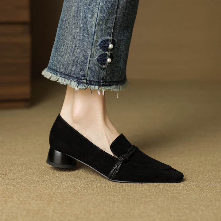Aven Genuine Suede Loafers