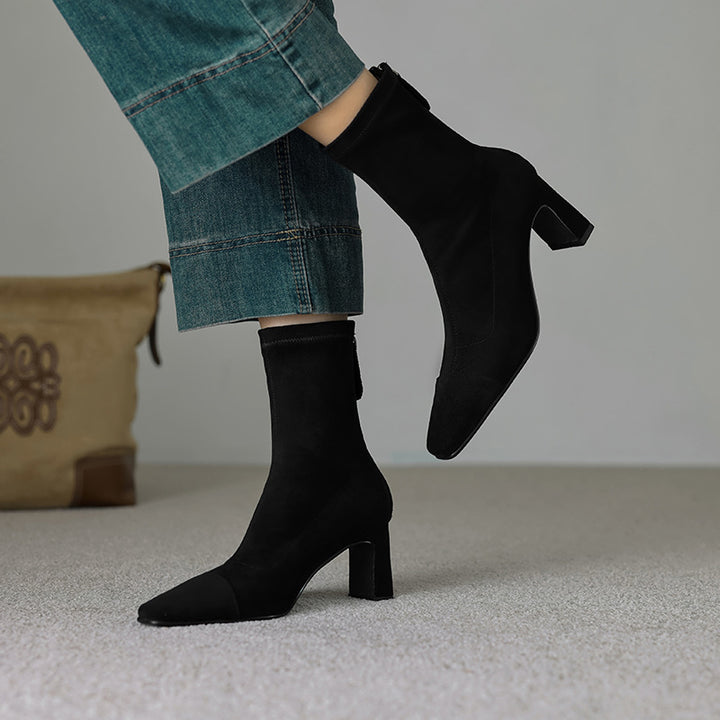Sarona Genuine Suede Boots
