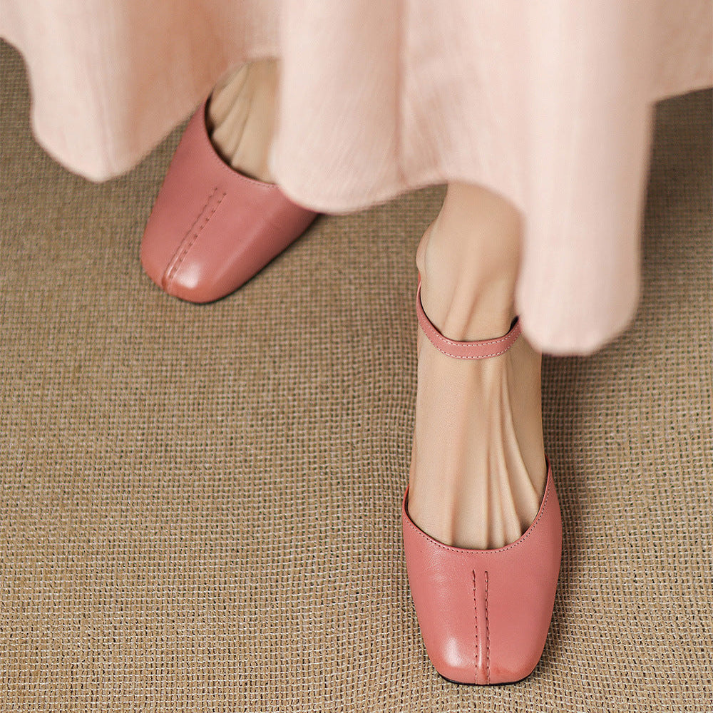 Virelle Genuine Leather Heels