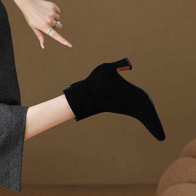 Riselia Genuine Suede Boots