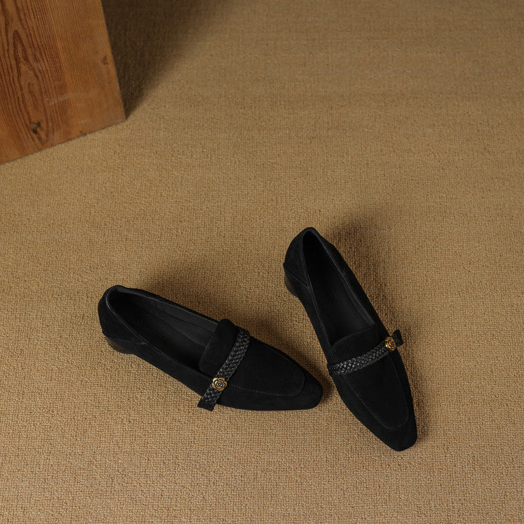 Vimi Genuine Suede Loafers