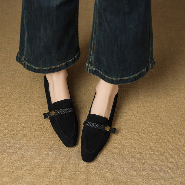 Vimi Genuine Suede Loafers