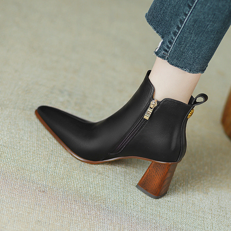 Meriste Genuine Leather Boots