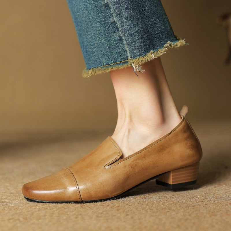 Leena Genuine Leather Loafers
