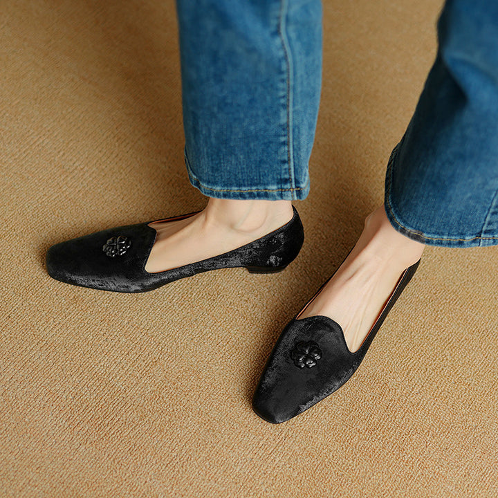 Lucie Genuine Leather Loafers