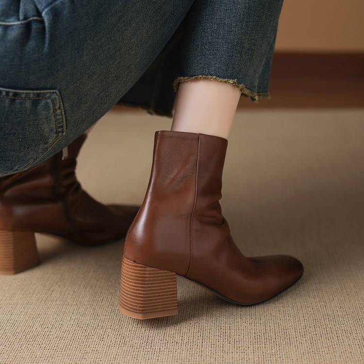 Eloise Genuine Leather Boots