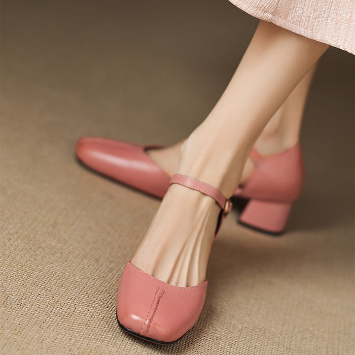 Virelle Genuine Leather Heels