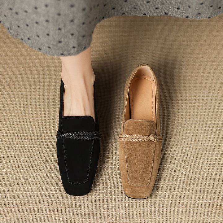 Saraline Suede Loafers