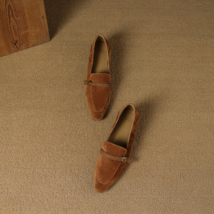Vimi Genuine Suede Loafers