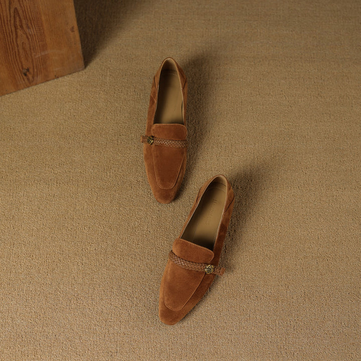 Vimi Genuine Suede Loafers
