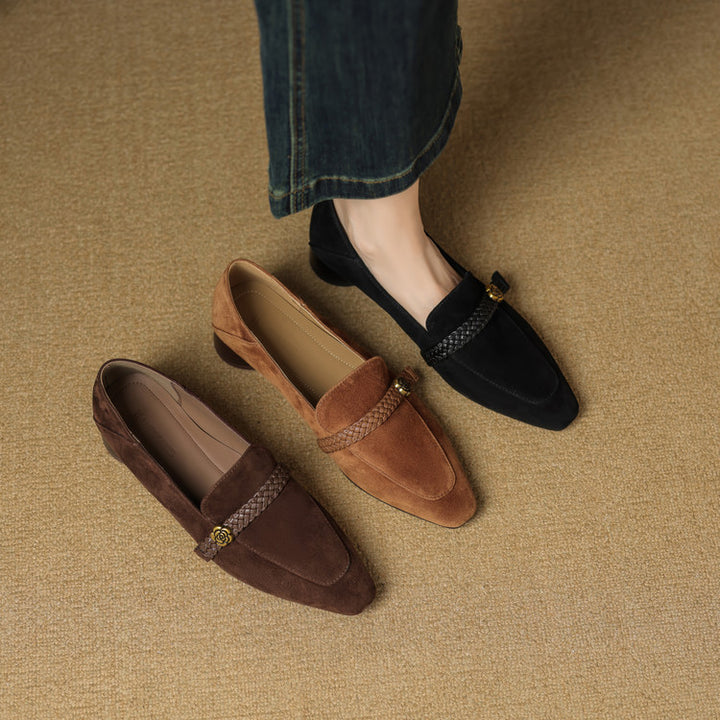 Vimi Genuine Suede Loafers
