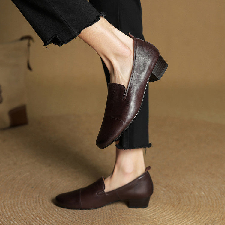 Leena Genuine Leather Loafers