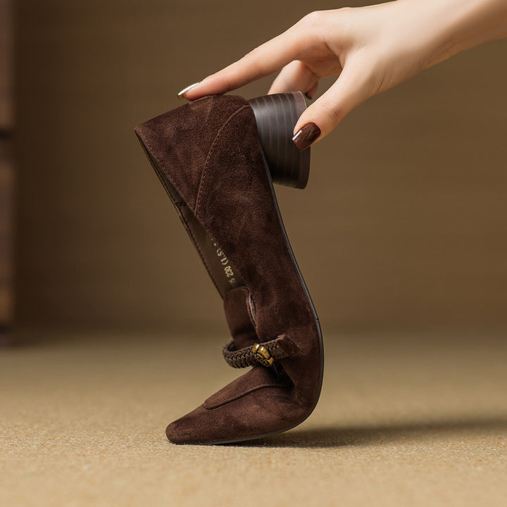 Vimi Genuine Suede Loafers