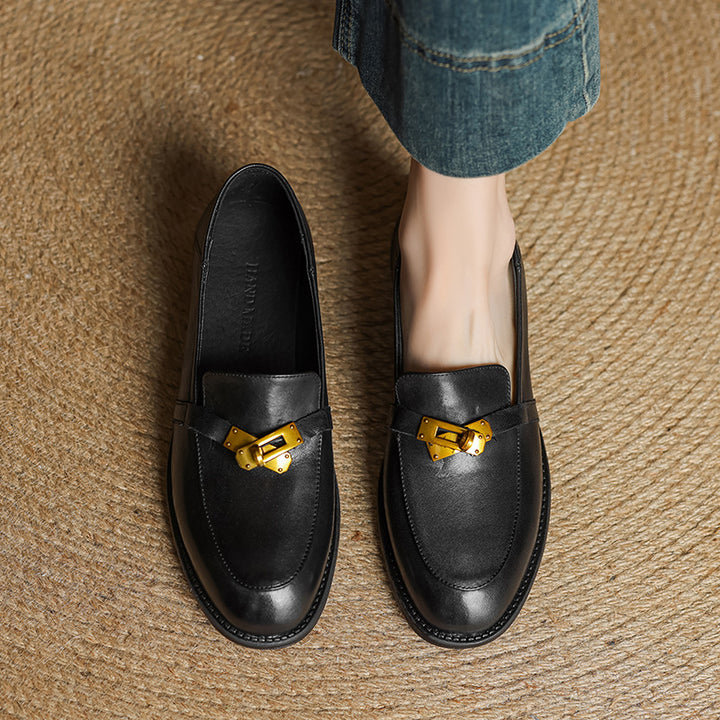 Lena Genuine Leather Loafers
