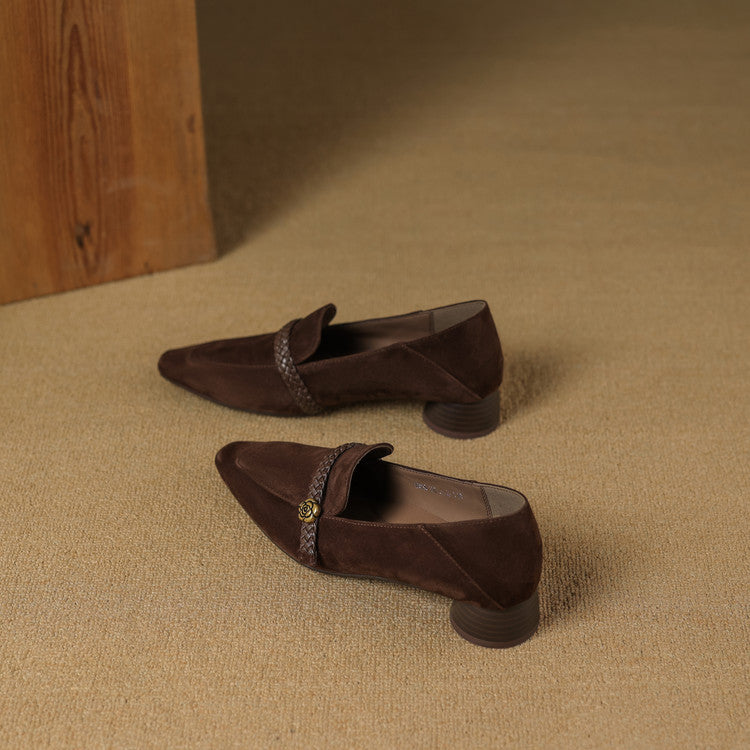 Vimi Genuine Suede Loafers