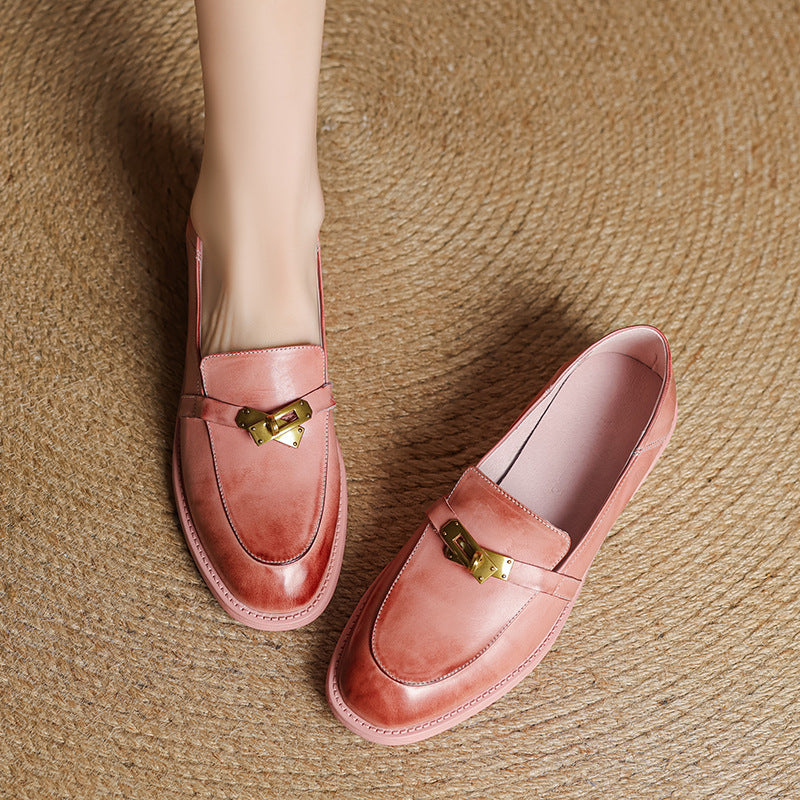 Lena Genuine Leather Loafers